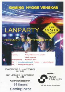 LANParty i Aarup Fritidscenter, Gaming, Hygge, Venskab @ Aarup Fritidscenter
