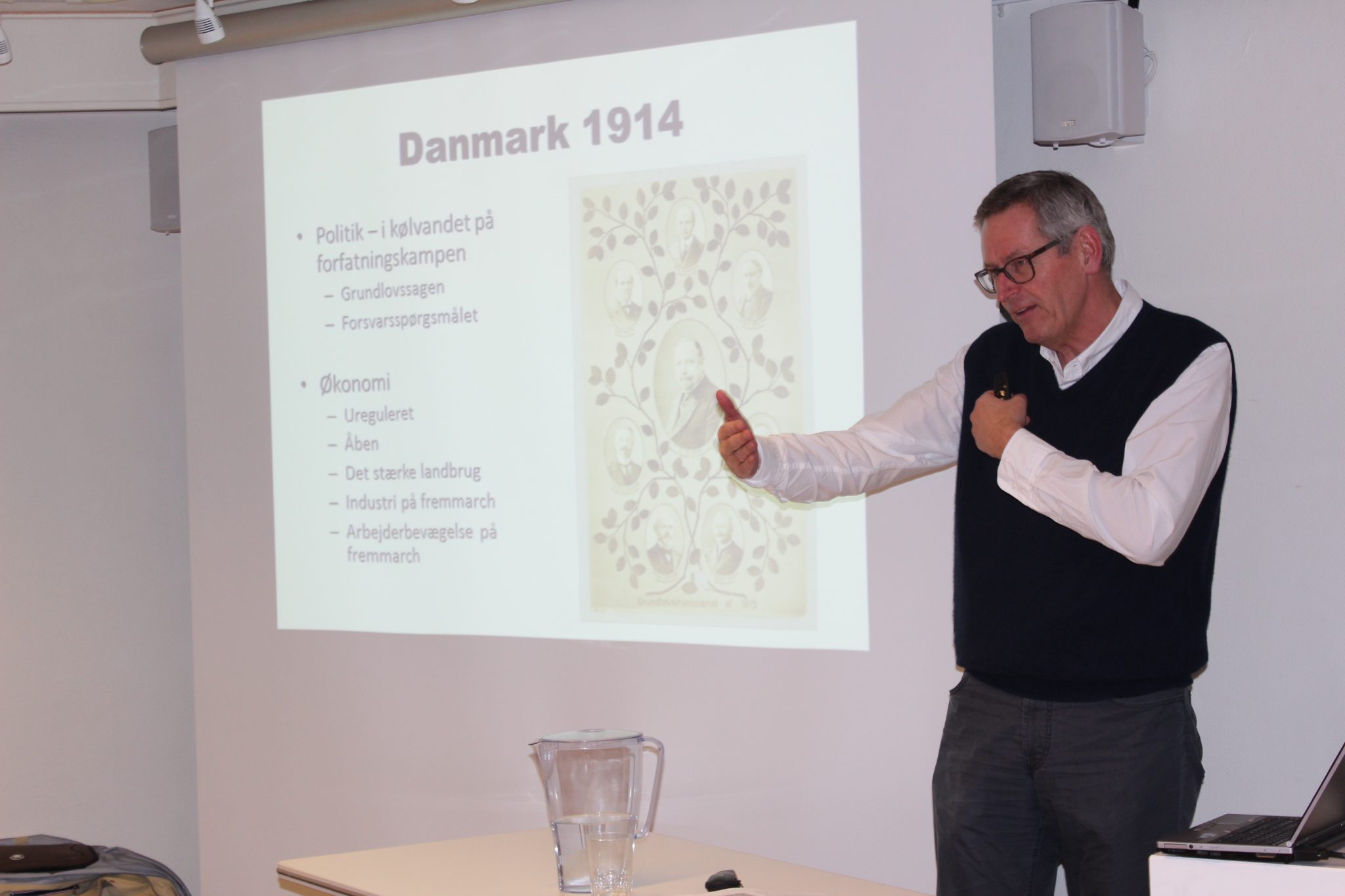 Nils Arne Sørensen fortæller om Danmark under 1. Verdenskrig